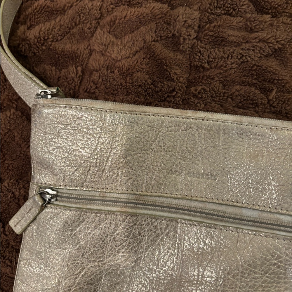 Elegant Metallic Shoulder Bag
